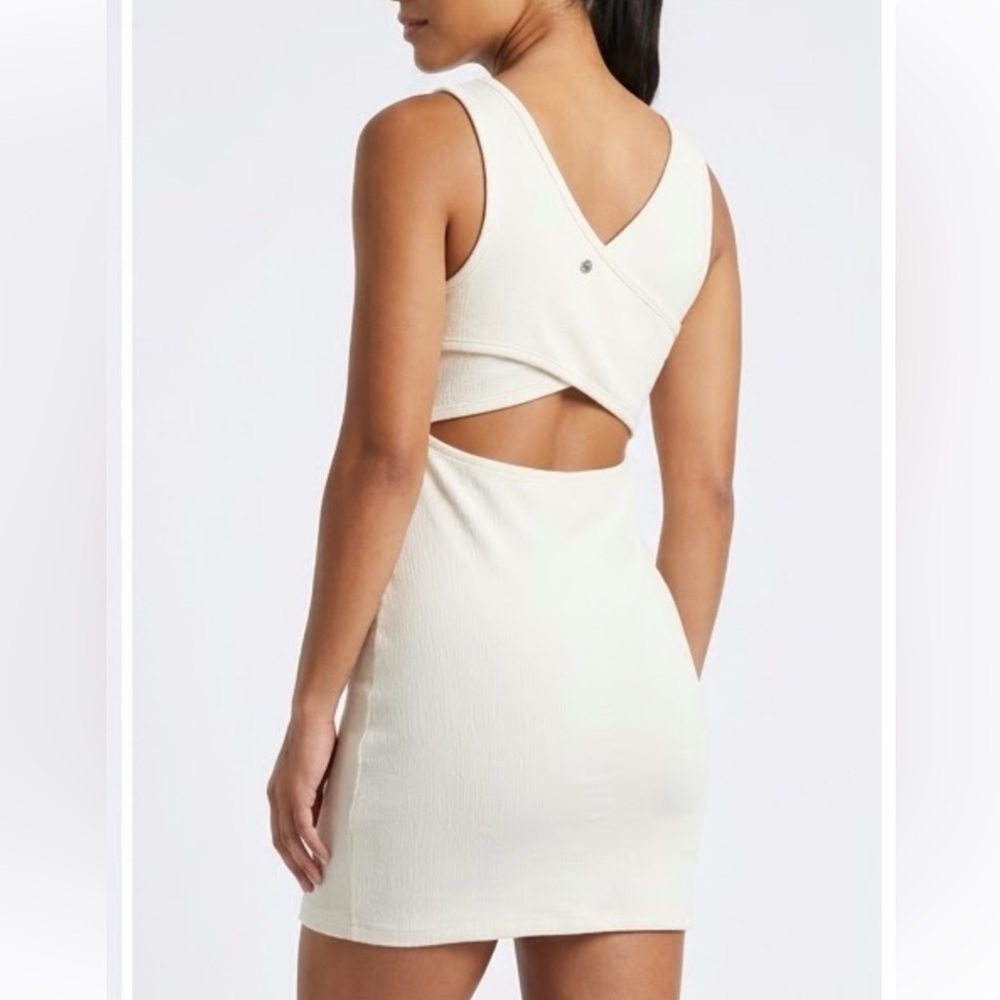 Roxy Back-Cutout Mini Dress/ Cover-Up
